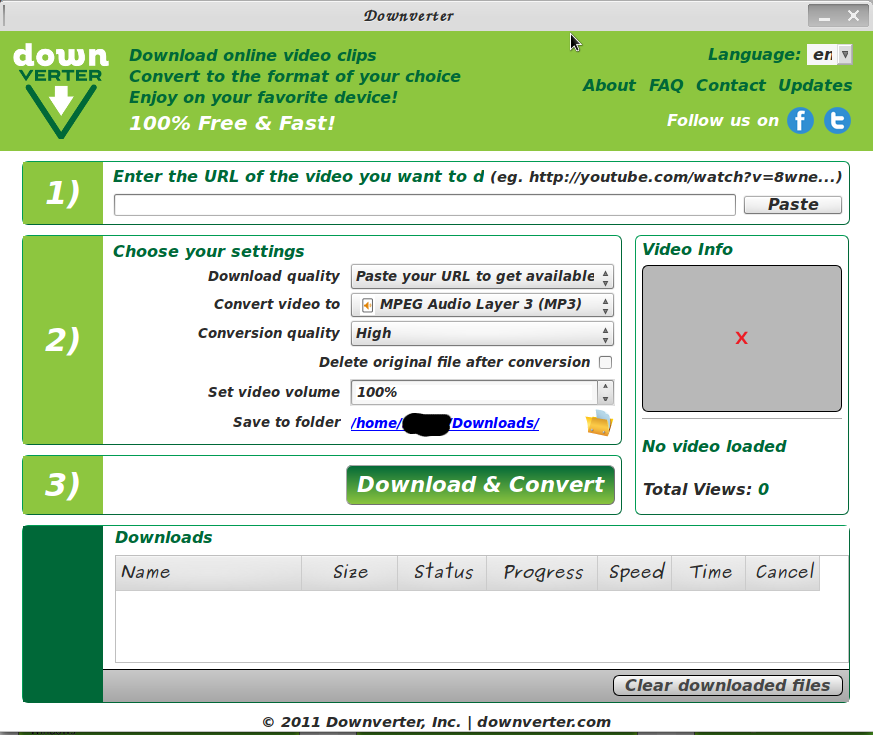 Uberlinux Youtube Video Downloader and Convertor for Linux