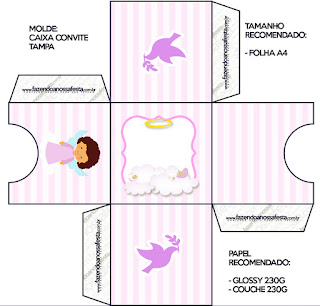 Angelita Morena: Cajas para Imprimir Gratis. Este modelo es para hacer la invitación - cajita.