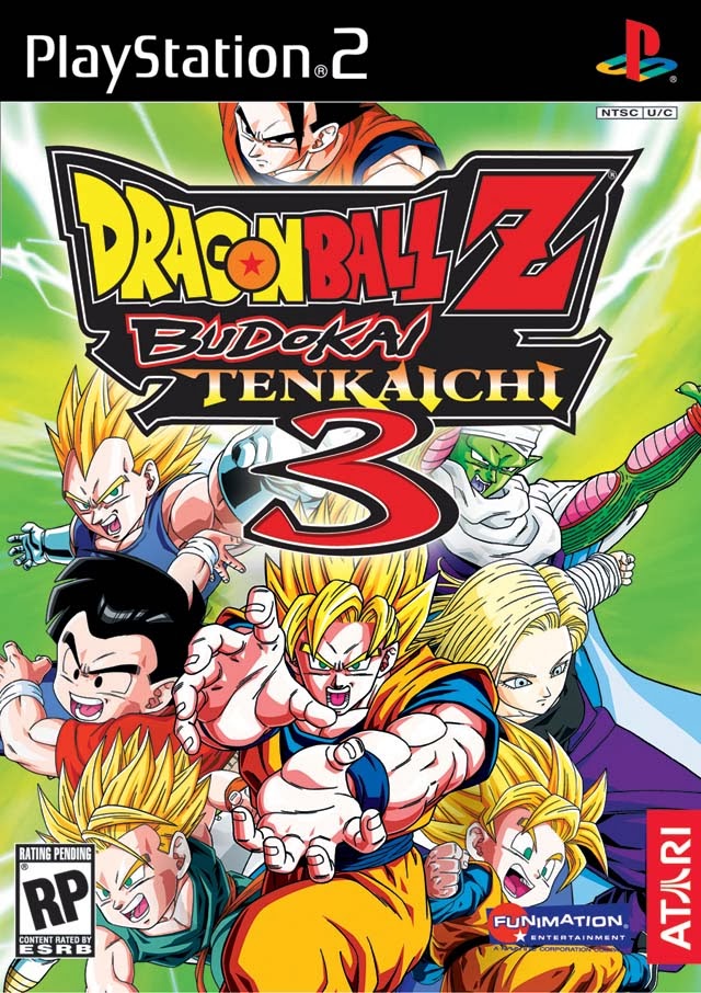 Juegos de PSP y PS2 Dragon Ball Z budokai tenkaichi 3