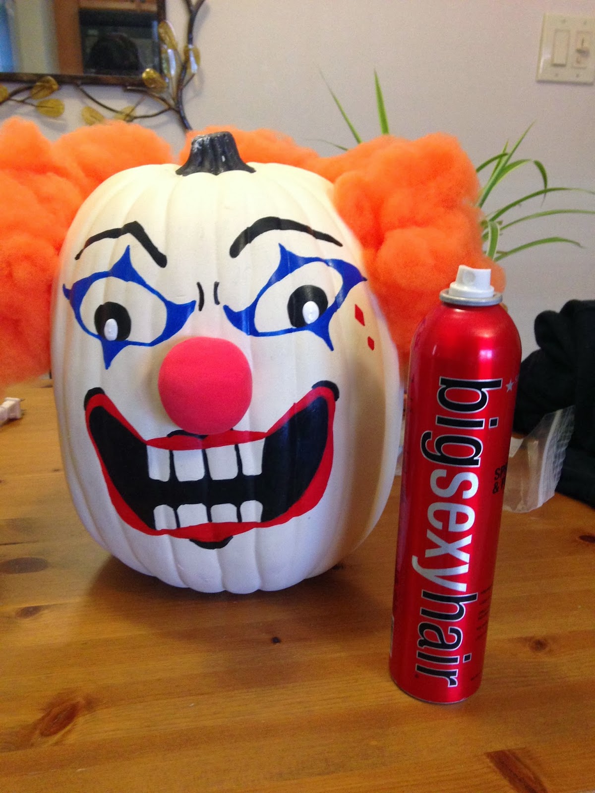The Crafty Mom Painted Pumpkin Clown