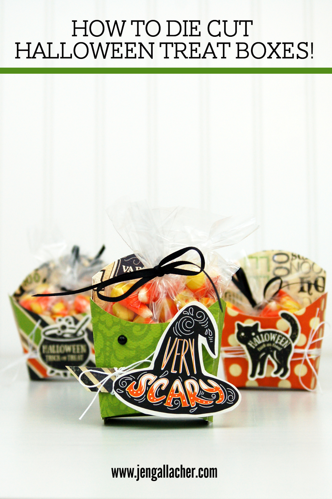 How to Die Cut Halloween Treat Boxes Jen Gallacher