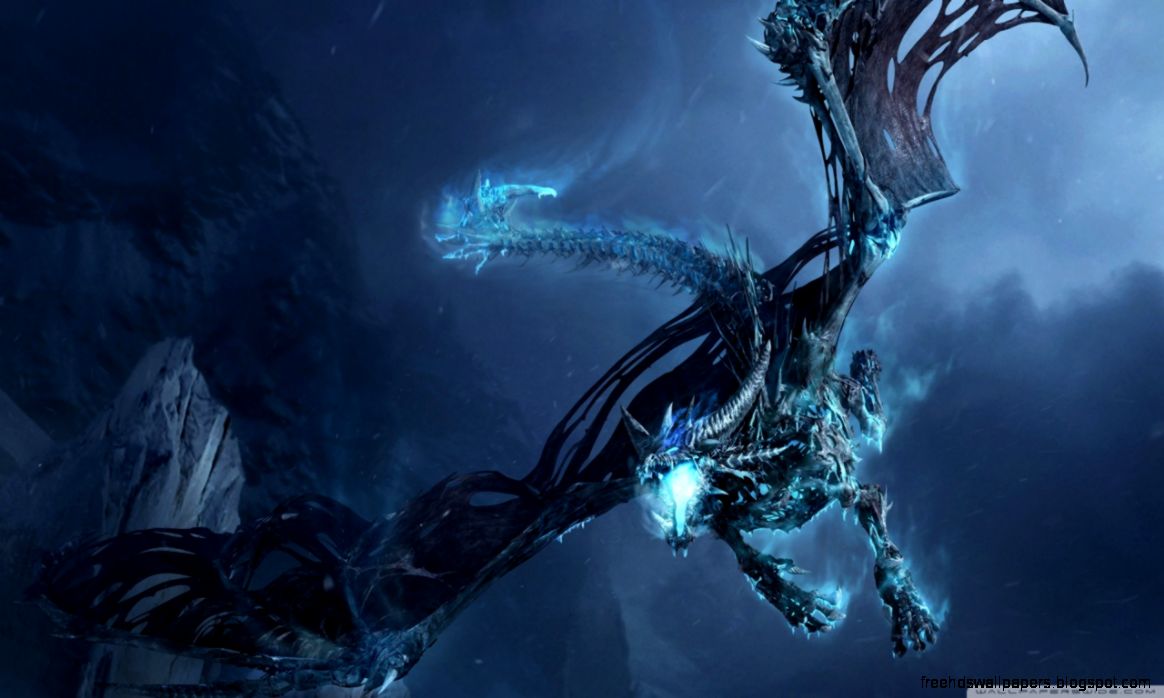 World Of Warcraft Ice Dragon HD desktop wallpaper  Widescreen