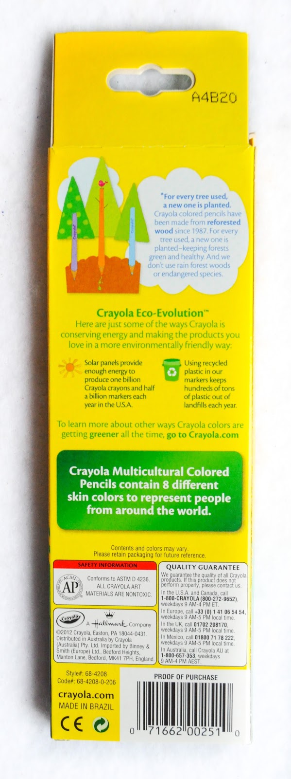 Crayola Multicultural Colored Pencils and Markers What's Inside the