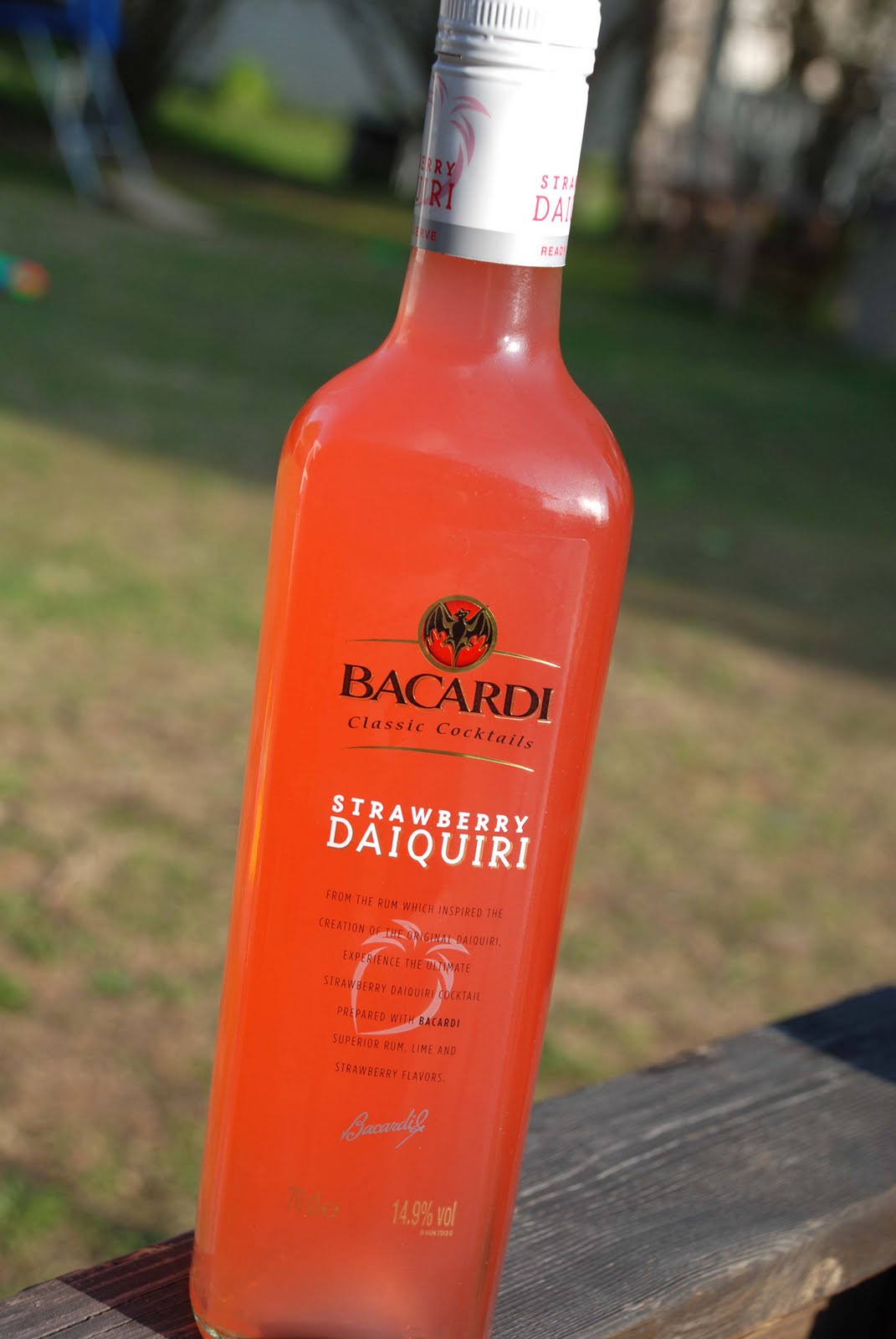 Bacardi Strawberry Daiquiri Presentere