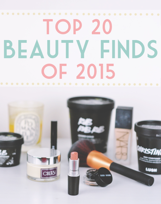 Becky Bedbug Top 20 beauty finds of 2015