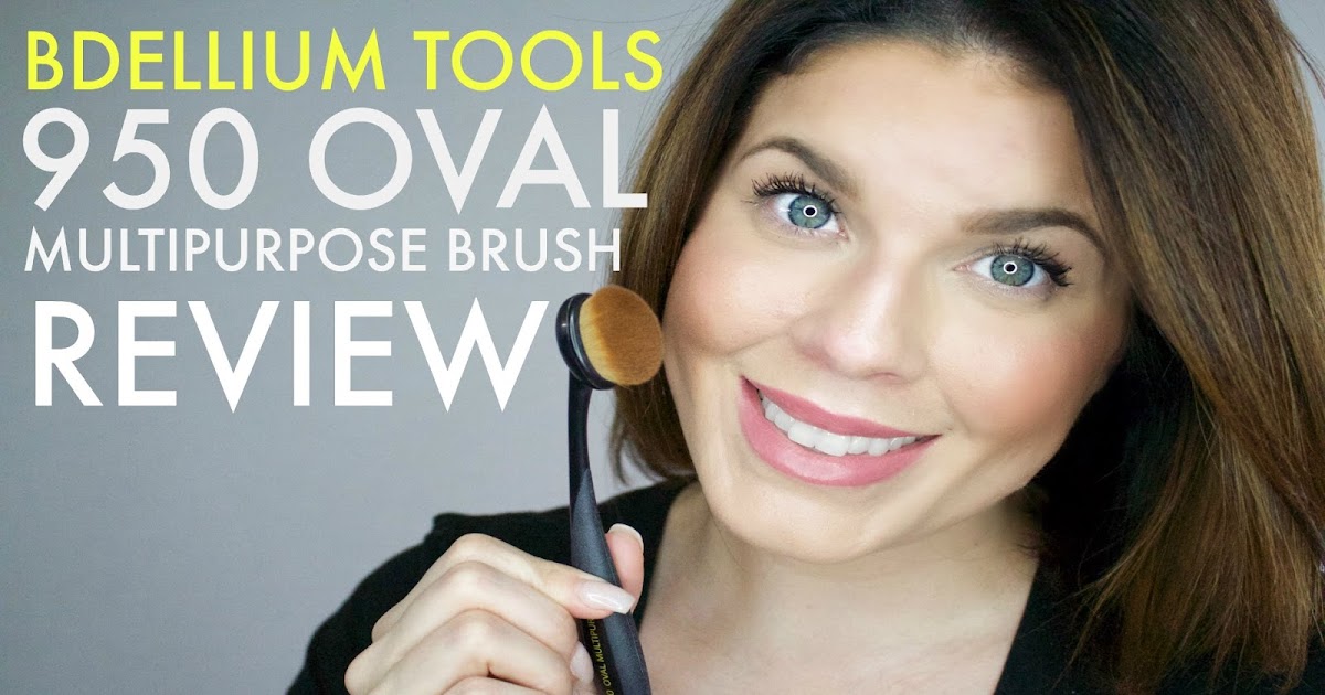 Review Bdellium Tools 950 Oval Multipurpose Makeup Brush Girly