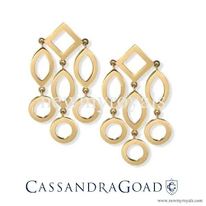 Kate Middleton wears Cassandra Goad Earrings