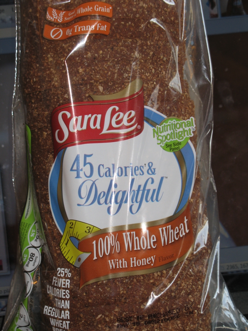 Review: Sara Lee 45 Calories and Delightful 100% Whole Wheat with Honey  Bread | Your Lighter Side