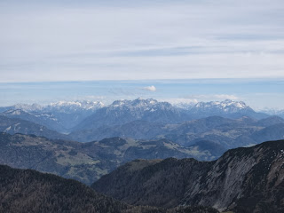 Gipfelblick auf Berchtesgadener Alpen und Steinberge