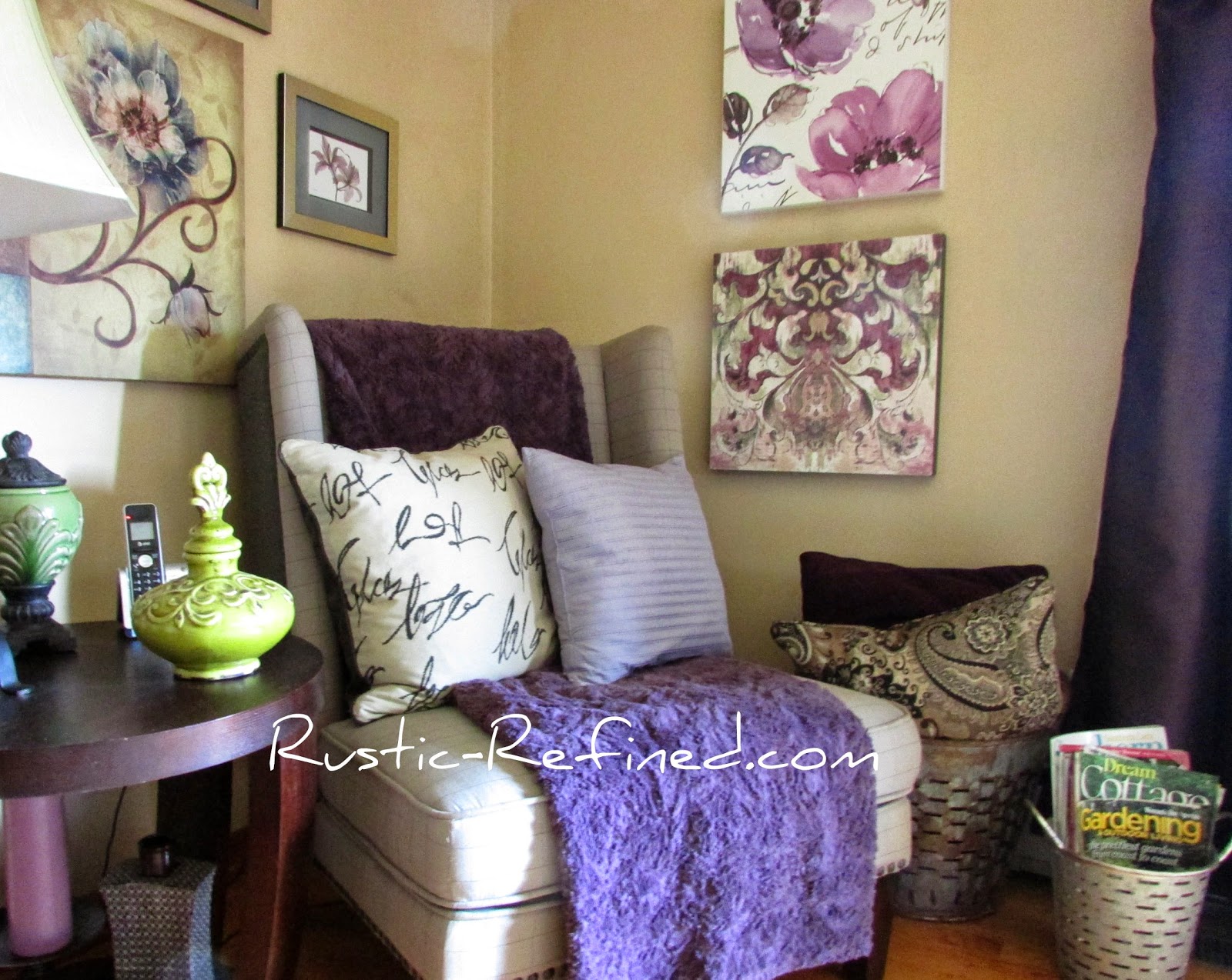 Summer Living Room Tour @ Rustic-refined.com