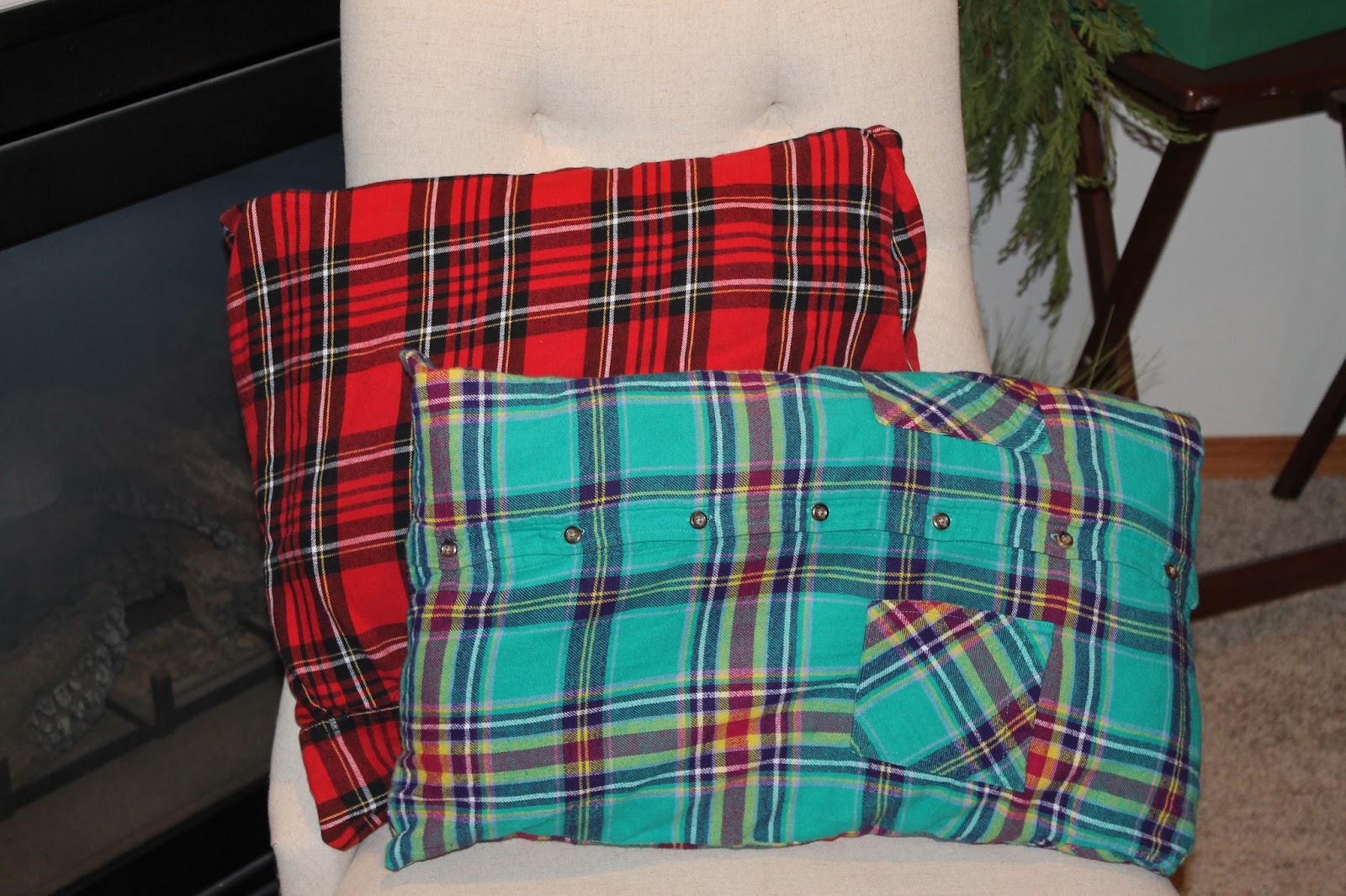 lyndi-s-projects-flannel-shirt-plaid-pillow-covers