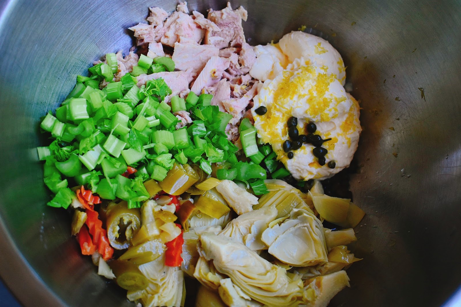 GrainFree Tuna Artichoke Pasta Salad Chef Jen