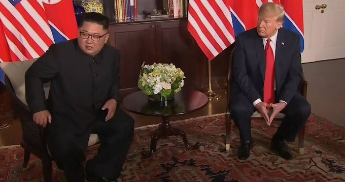 Donald Trump e Kim Jong-un fazem reunião histórica em Singapura