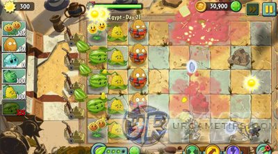 Plants vs Zombies 2 Chinese Version - Part 1: Ancient Egypt Day 1 to Day 3  