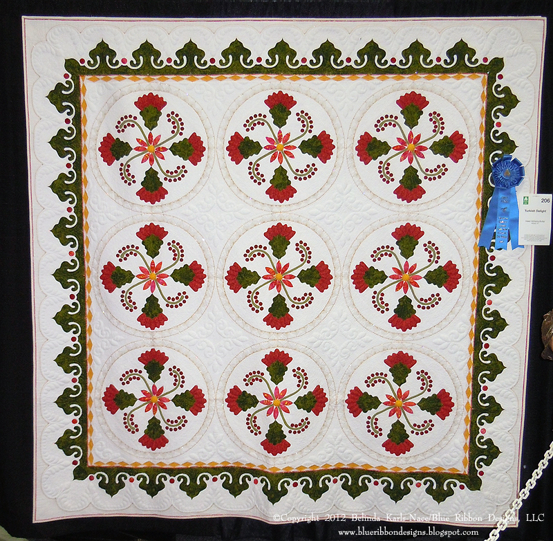 Samplings From A Blue Ribbon Girl AQS Quilt Show & Contest Des Moines, IA