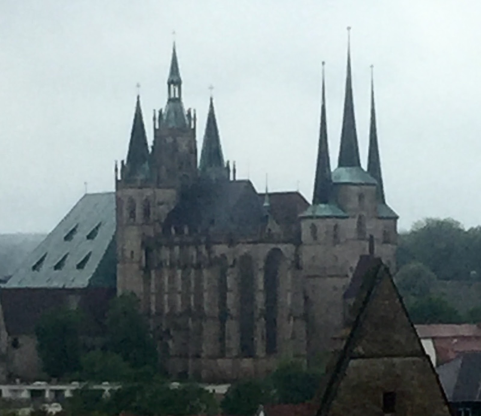 Thüringer Bilderschau Erfurter Kirchenensemble Mariendom und Severikirche
