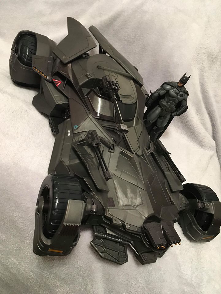 dc multiverse justice league batmobile