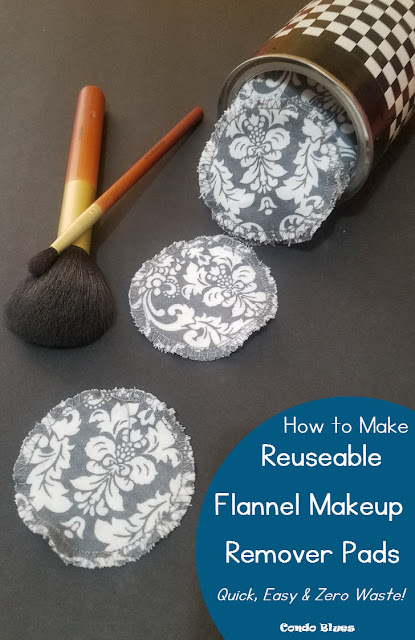 How to Sew Super Soft Flannel Cloth Makeup Remover Pads