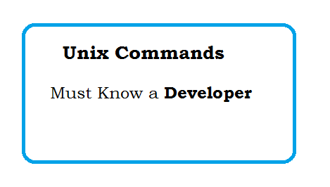 Unix Commands - All important commands which every developer should know