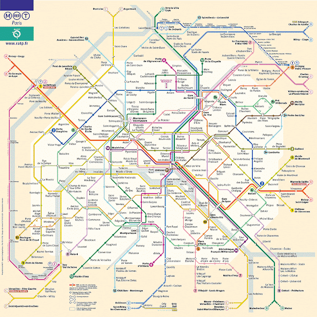 My Journey to Paris: Maps