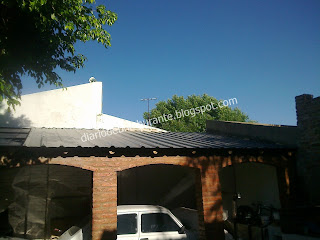 Diario de un Laburante: Techo de Chapa en Garage