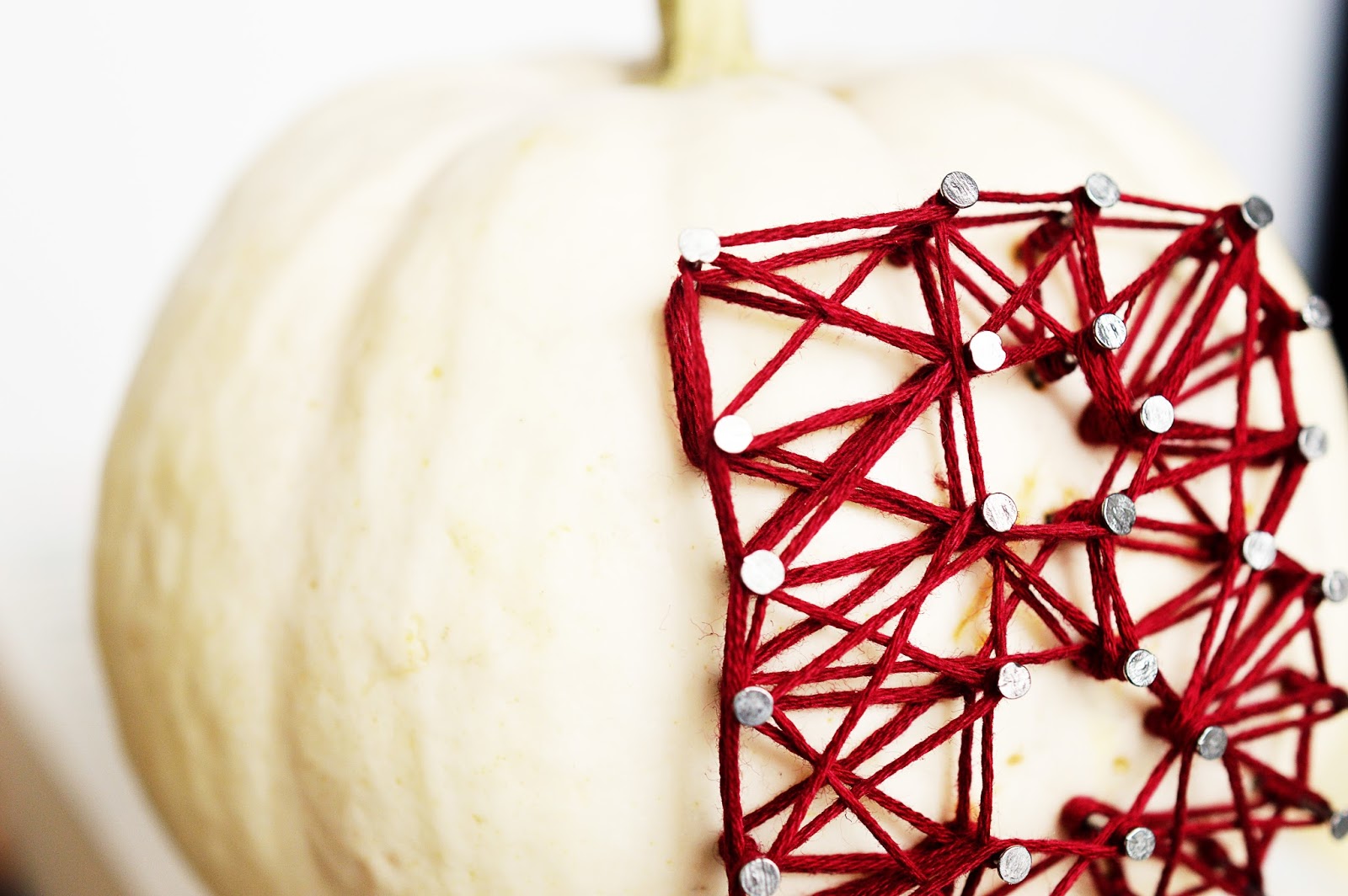 DIY String Art Pumpkins | Motte's Blog