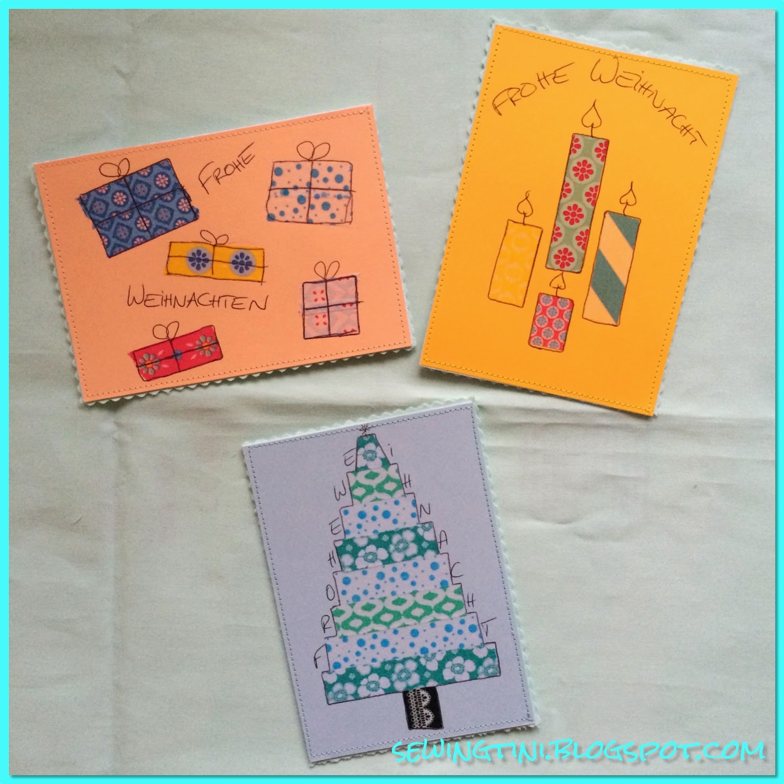 Stoffkartentausch im Dezember