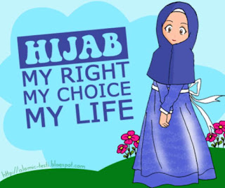 kartun islami gambar remaja muslimah