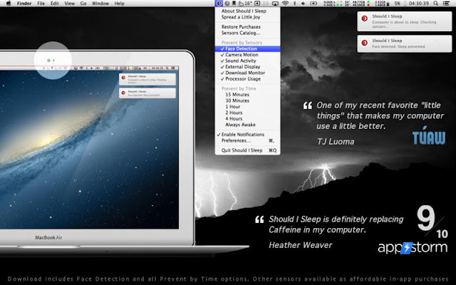 Should I Sleep - Top Caffeine Alternative for Mac Should I Sleep - Top Caffeine Alternative for Mac