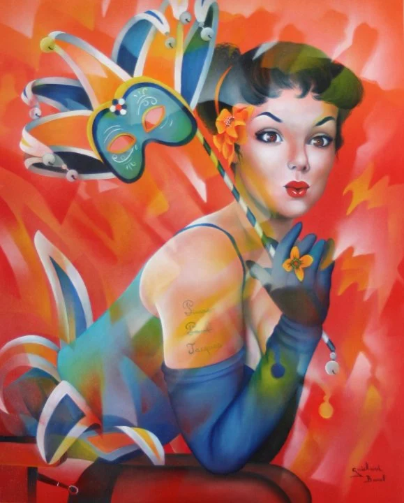 Jeanette Guichard Bunel 1957 | French Surrealist painter