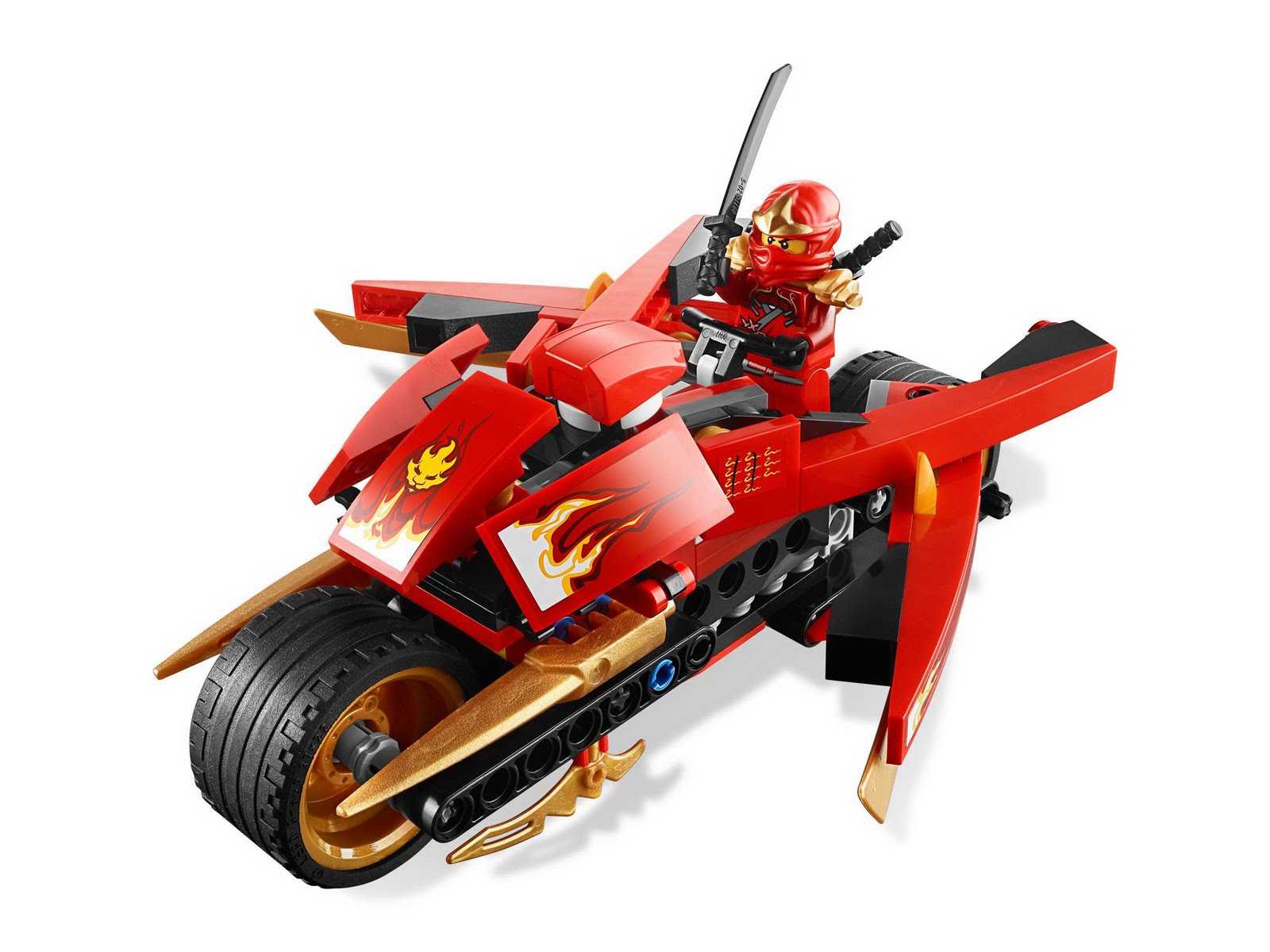 oneTWOBRICK.com: set database: LEGO 9441 kai's blade cycle