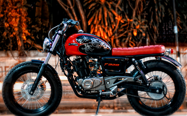 Modifikasi Bajaj Pulsar 220 Style Bobber - Gambar ...
