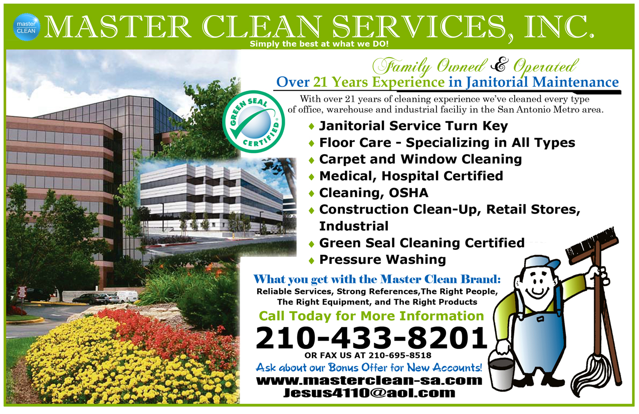 The World of Master Clean Services