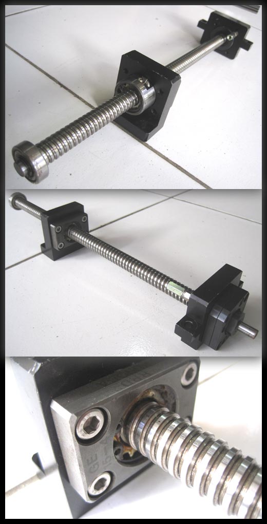 2nd MACHINE Ball Screw, GE Series, 260mm travel distance, KURODA
