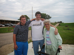 Grandma with the Boys