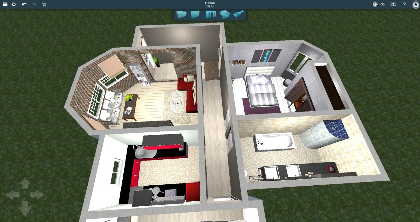 Beautiful and clever games : Top Games - Home Design 3D