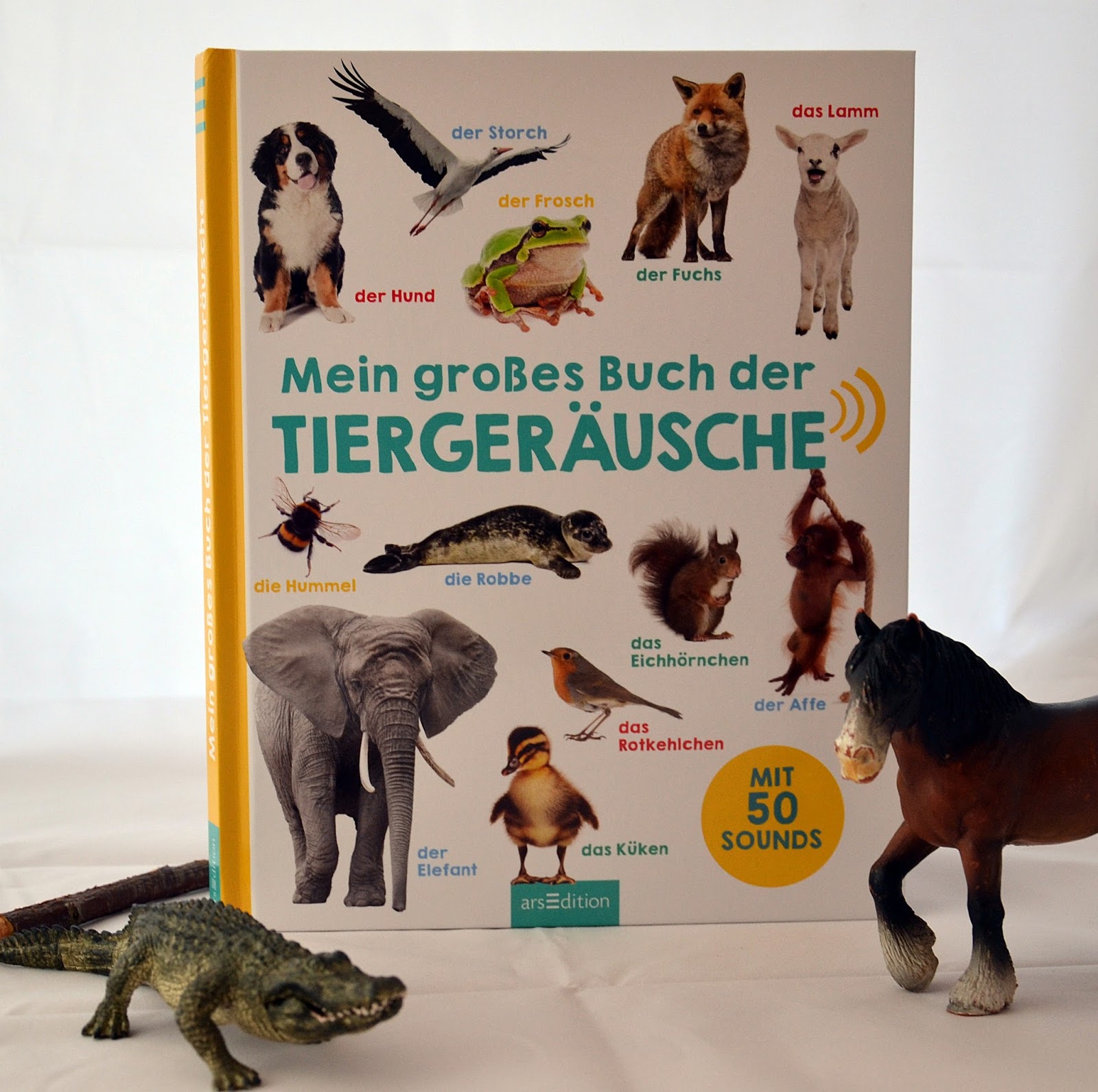 ARSEDITION Soundbuch Mein grosses Buch der Tiergeräusche
