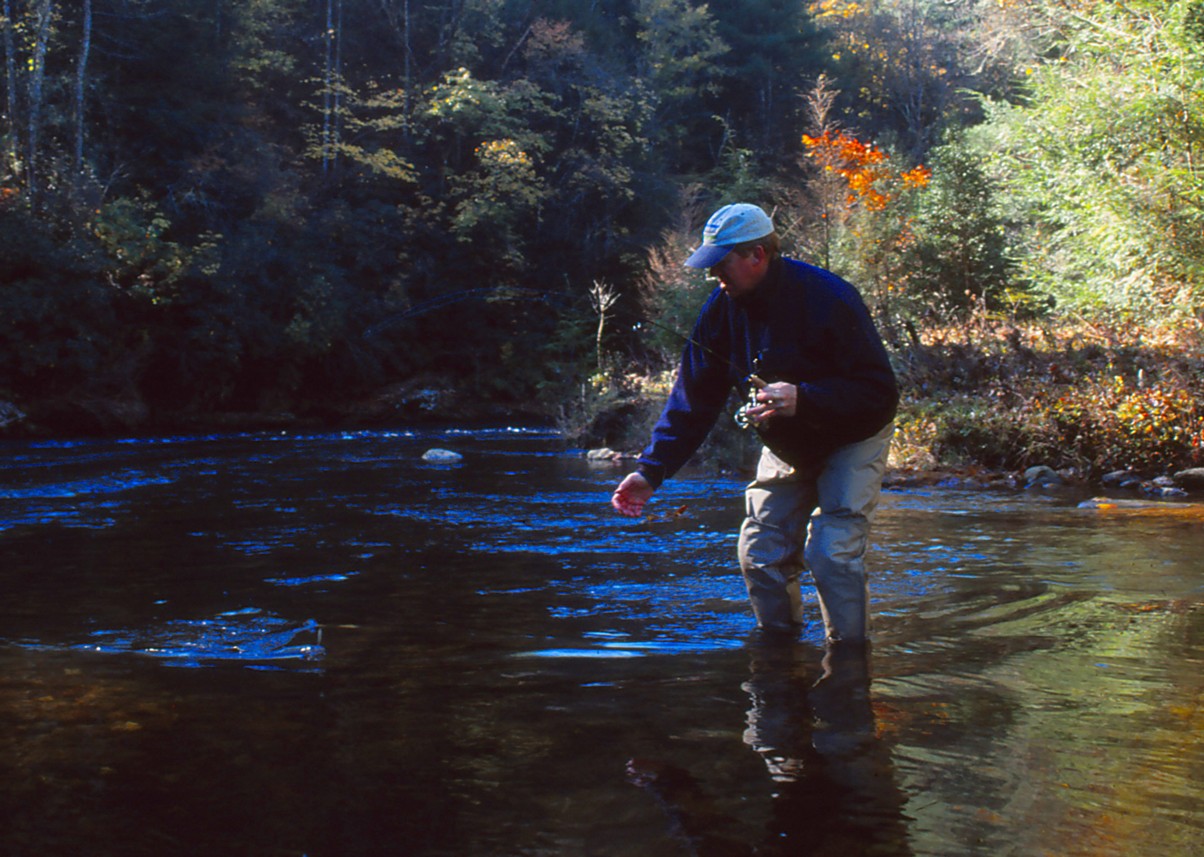 Jeff Samsel Fishing Great Time to Catch Trout
