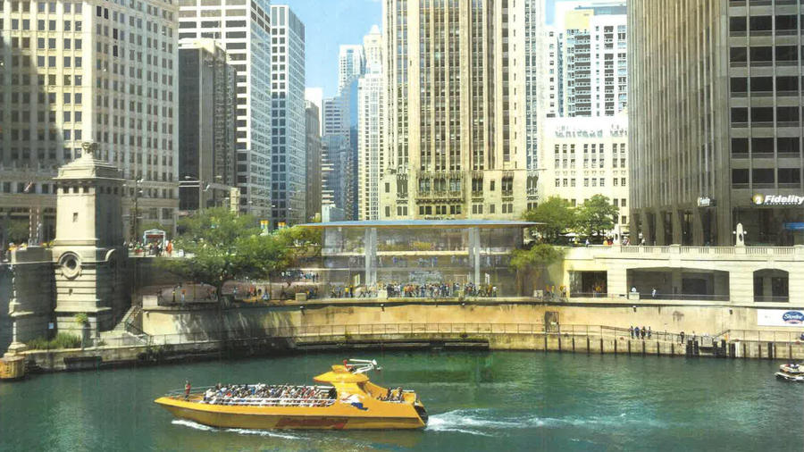 Chicago S Michigan Avenue Apple Store To Move South Along The Chicago River