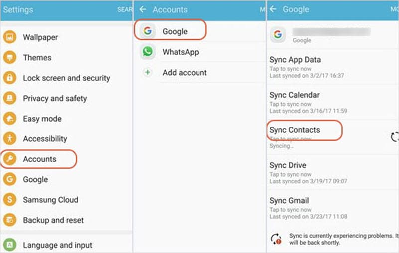 Синхронизированные файлы на андроид. Samsung contacts provider. Accounts contact and sync.