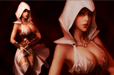 Assassins Creed Girl Assassin Video Game Wallpaper