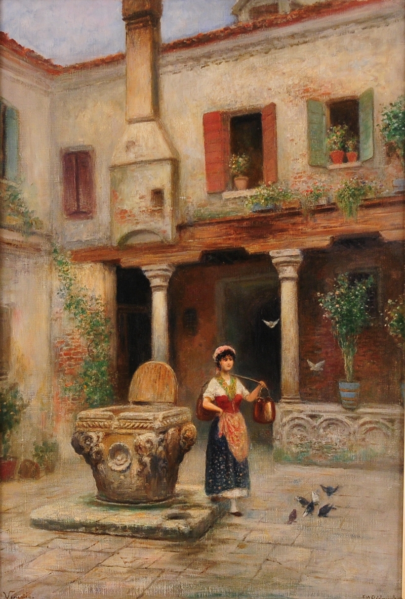 Frans Wilhelm Odelmark 1849-1937 | Swedish painter | Venedig
