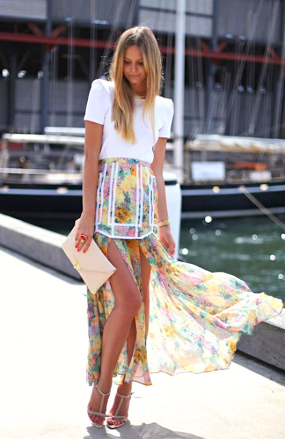 Adela & Tessie: Fashion trend: Long skirts