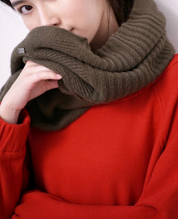 許許兒轉一圈針織脖圍