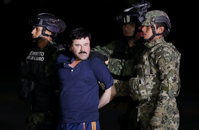 1a Mexican drug kingpin El Chapo extradited to the US
