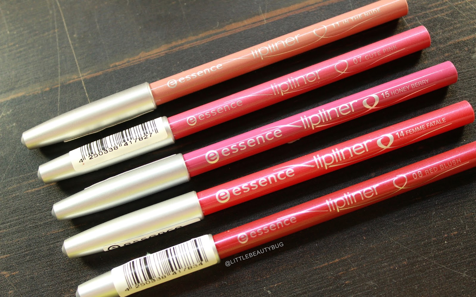 Embrace and Ignite Essence Lip Liner Review & Swatches!