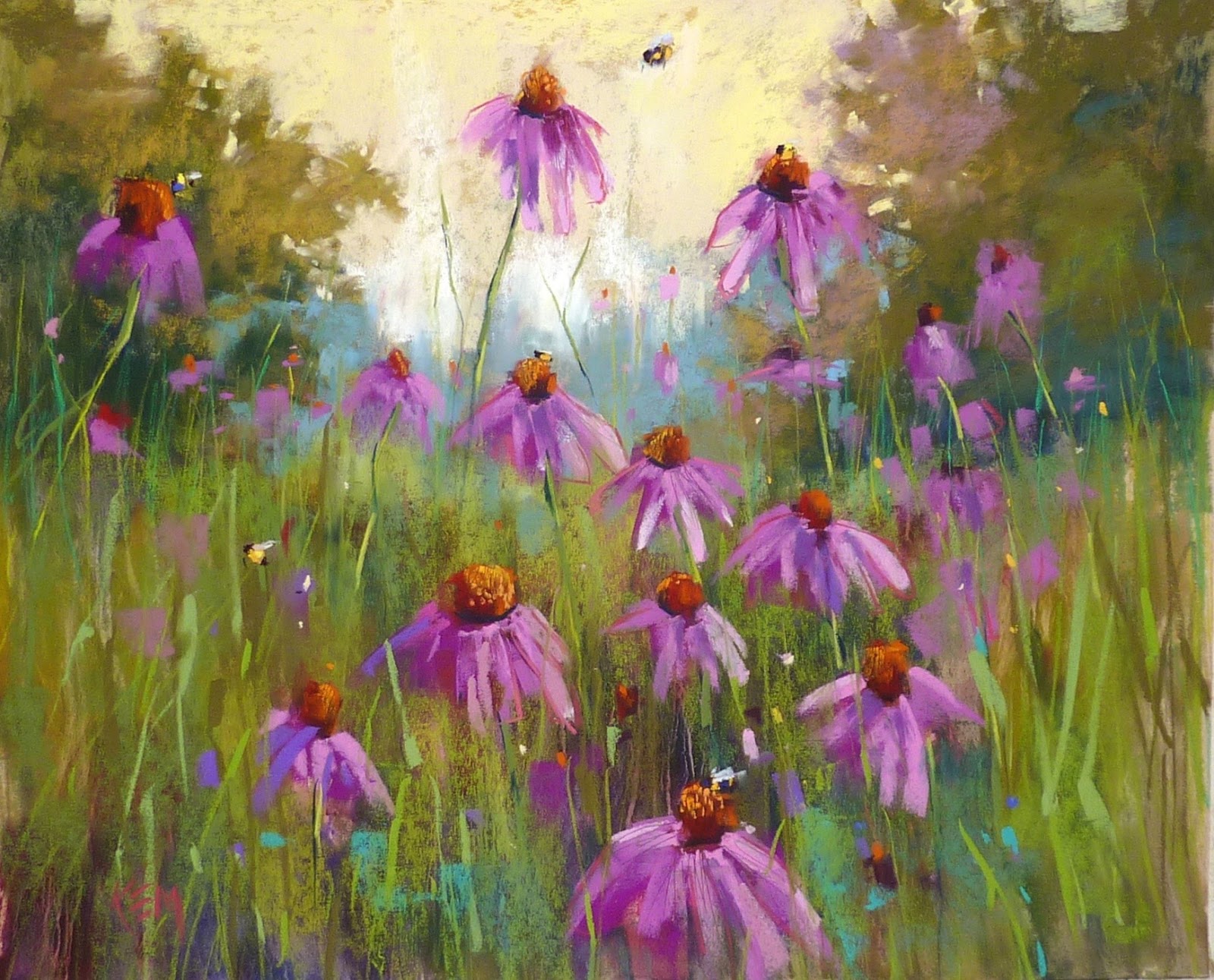 Painting My World Comparing Underpainting Techniques part 2