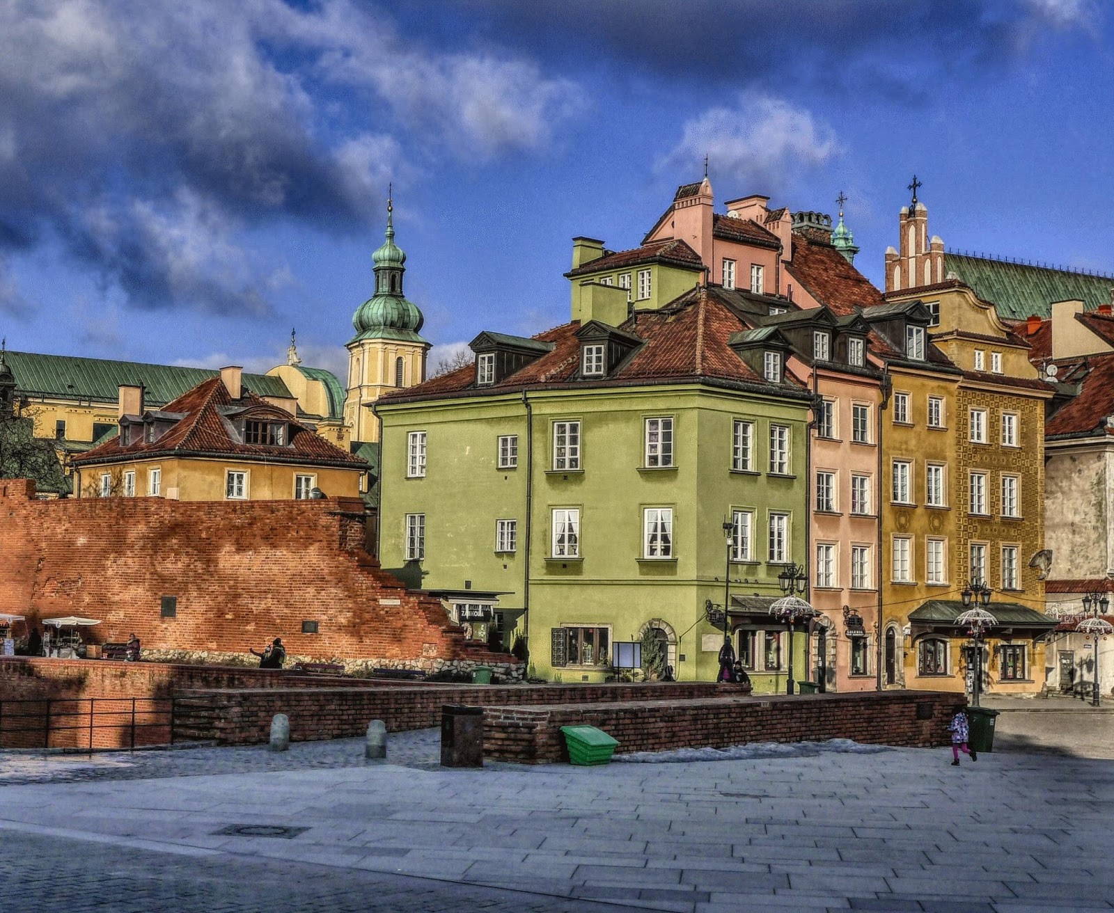 Stare Miasto Nad Sołą Krzyżówka Stare Miasto w Warszawie. - Michał Jankowski Fotografia
