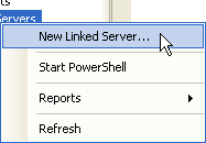 Linked Server to IBM AS400 from MS SQL Server
