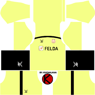 Felda United Kits 2016 -  Dream League Soccer 2016 and FTS15